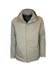 Herren Regenmantel Werni 2L Wattiert beige XL M