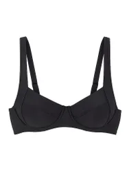 Top bikini da donna nero 38E