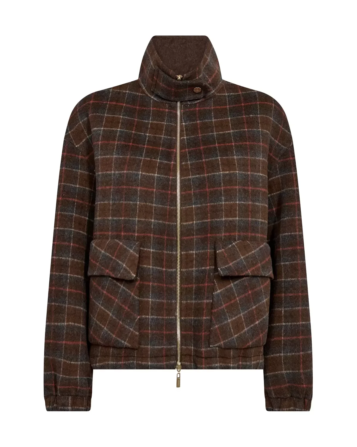 S MMCamille Check Jacket female - S - FashionsVida