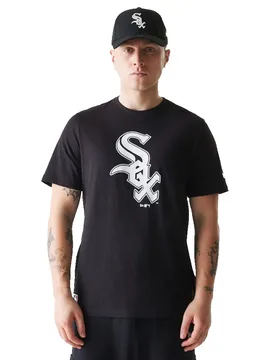 T-shirt à Manches Courtes Mlb Regular Chicago White Sox Black S ,Femme - New era - FashionsVida