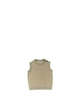 IDO Gilet in cotone BEIGE 6A - iDO - FashionsVida