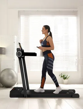In 1 Walking & Running Pad Treadmill with Rails - Neo Direct - FashionsVida