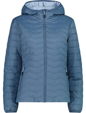 Woman jacket fix hood chaqueta outdoor mujer Azul (42) - CMP - FashionsVida