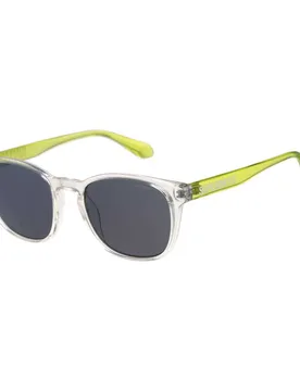 Lunettes De Soleil Sds-5038-100 Crystal / Lime Solid Smoke/CAT3 unisex - Superdry - FashionsVida