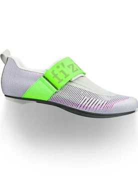 Scarpe per bici da corsa triathlon TRANSIRO HYDRA AEROWAVE carbon VIOLET-GREEN - FIZIK - FashionsVida