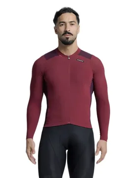 Maglia A Maniche Lunghe Alde Colour Edition Garnet / Wine - Etxeondo - FashionsVida
