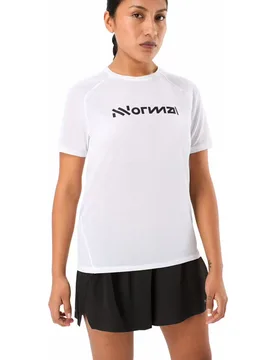 Race camiseta entrenamiento manga corta mujer Blanco (S) - Nnormal - FashionsVida
