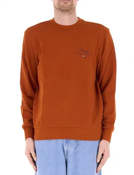 Felpa girocollo ARANCIO INTENSO M - Tommy hilfiger - FashionsVida