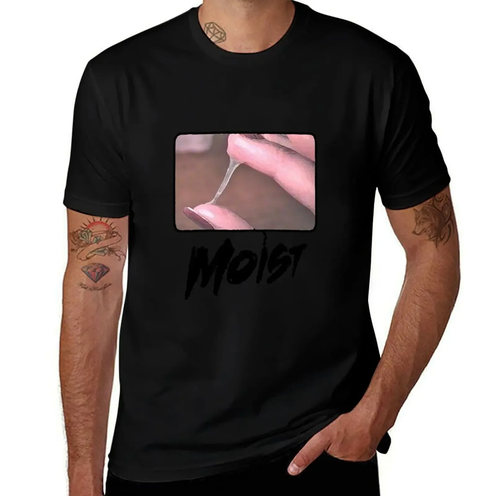 Moist - Logo T-Shirt Sports Basic Short Sleeve T-Shirt - Aliexpress - FashionsVida