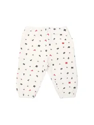 Pantaloni da jogging per neonati bianco 74