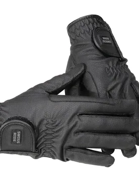 Reithandschuhe GRIP WINTER - black 6,5 - Swiss Ride - FashionsVida