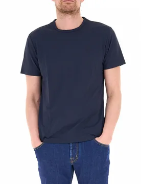 T-shirt girocollo BLU NAVY XL - Sun68 - FashionsVida