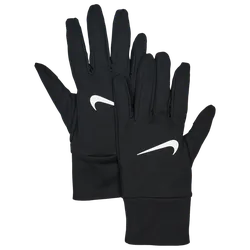 Fleece Unisex Gloves & Scarves - Black - Size M - Poly (Polyester) - Black - Size: Medium