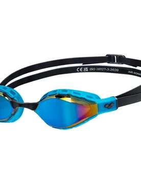 Sir Sonic-mirror Swimming Goggles Emerald / Peacock One Size Men,Women - Arena - FashionsVida
