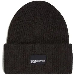 Mütze Klj Patch Long Beanie Einheitsgrösse Female