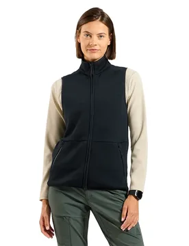 Odlo Gilet Wool Black XS-S - Odlo - FashionsVida