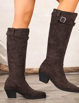 Luxury Autumn/Winter New Fashionable Women's Tall Boots Retro Western Cowboy Short Boots Size 34-45 - Aliexpress - FashionsVida