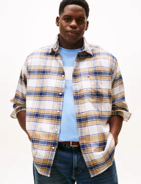 BT-FLANNEL TARTAN CHECK RF S-B male - XXXL / /T - FashionsVida