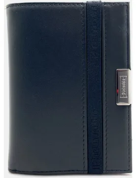 Cartera de piel con monedero interior y elástico exterior en - Pielnoble - FashionsVida