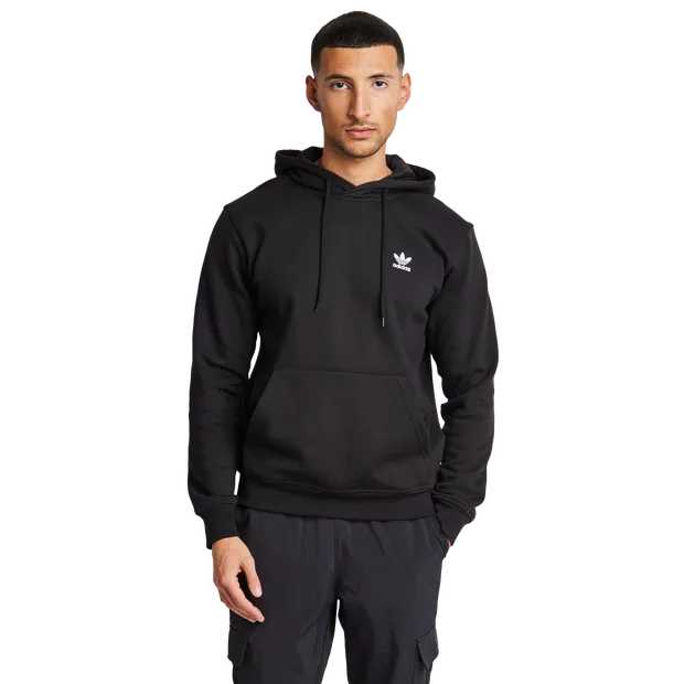 Essentials Uomo - Felpe con cappuccio Nero - Taglia S S - Adidas - FashionsVida