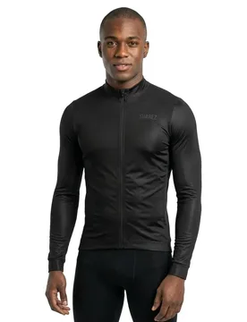 Maglia A Maniche Lunghe Ascender 2. Black - Suarez - FashionsVida