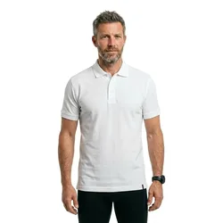 Polo à Manches Courtes Crossover 20583 White 4XL