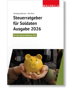 Buch Steuerratgeber für Soldaten Ausgabe 2026 Default Title adult - Walhalla Verlag - FashionsVida
