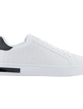 Exchange Sneaker Xm00010-af11916 Optical White / Black EU 41 1/2 - Armani - FashionsVida