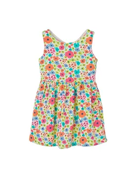 Boboli Robe Sans Manches 313041 Flower Print 5 Années Fille - BÒBOLI - FashionsVida