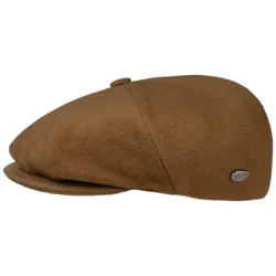 Galvin Uni Flat Cap by - brown - Size: XXL (62-63 cm)