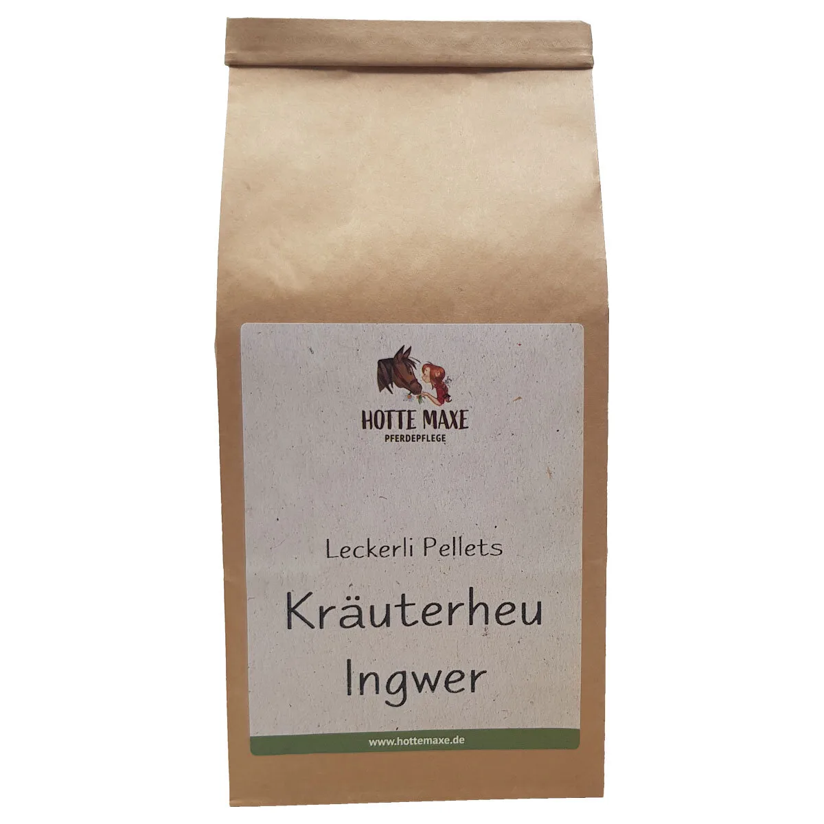 Leckerli Pellets Kräuterheu-Ingwer 1kg - Hotte Maxe - FashionsVida