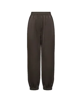 Pantalon Balloon Fit TALMALL marron M - Lollys Laundry - FashionsVida