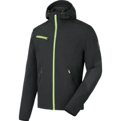 Softshell de travail Stretch Evolution Anthracite/Lime Gris foncé S