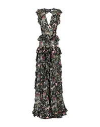 Vestido largo Mujer Verde militar 34 Mujer