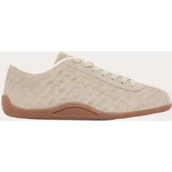 Zapatilla de mujer estampado multilogo al tono