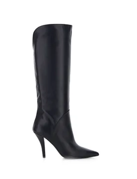 CHANTAL Stivali in pelle NERO 35 - Chantal - FashionsVida
