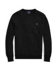POLO Pullover Slim Fit schwarz L Herren