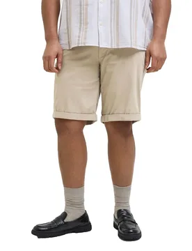 Shorts Chino Dave Plus Size Crockery 46 - Jack & jones - FashionsVida