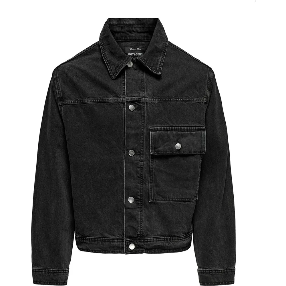 Only & Sons - Cazadora vaquera de hombre 100% algodón. Regular fit - Only & Sons - FashionsVida