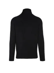 Rollkragenpullover schwarz 46 Herren