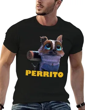 Funny Perrito - cute puss in boots T-Shirt man t shirt cotton man graphic t shirt t shirt man cotton T-shirt - Aliexpress - FashionsVida