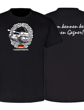 Panzertruppe 120mm Bundeswehr Kennen Keine Wahren Gegner Panzer T-Shirt. Summer Cotton Short Sleeve O-Neck Mens T Shirt New - Aliexpress - FashionsVida