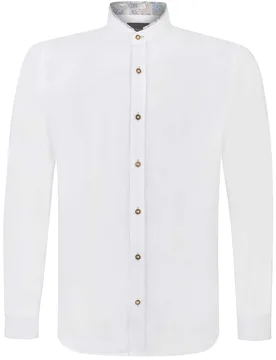 Trachtenhemd Camillo (weiss-salbei, Gr. 3XL) von Classics für Herren, Oberteile, 100% Baumwolle - Stockerpoint - FashionsVida