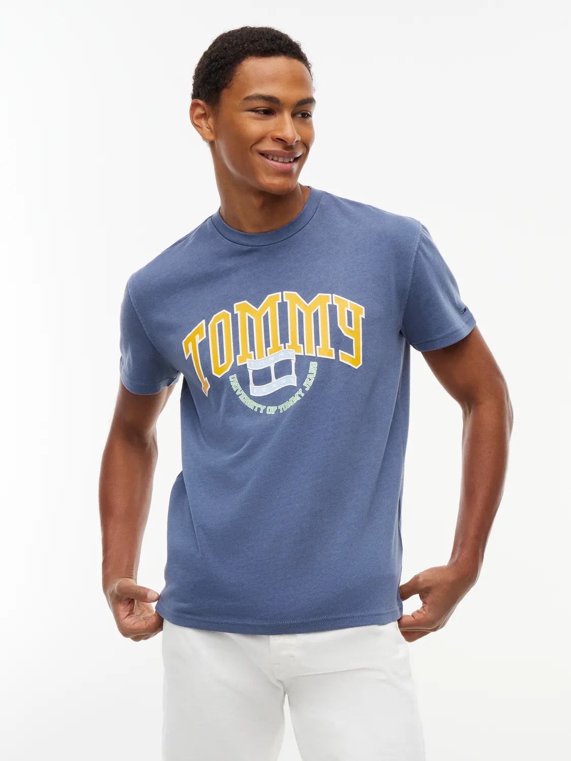TJM REG CREST ARCH TEE EXT male - L - FashionsVida