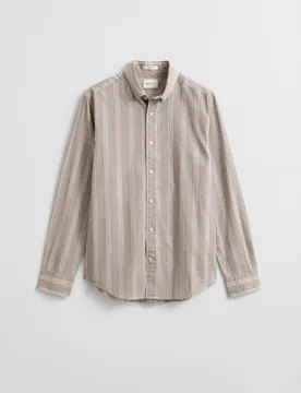Camisa de hombre Regular Fit de popelina a rayas - Gant - FashionsVida