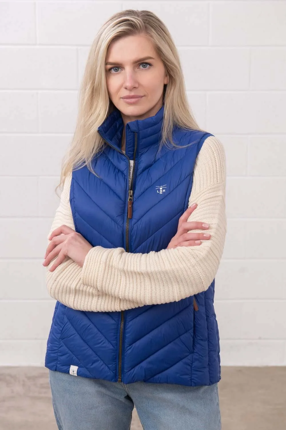 Laurel Womens Padded Gilet - - Size: 8 - Lighthouse - FashionsVida