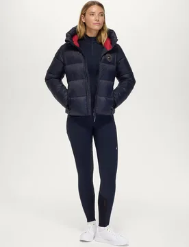 Damen Puffer-Jacke GLENDALE desert sky M - Tommy hilfiger - FashionsVida