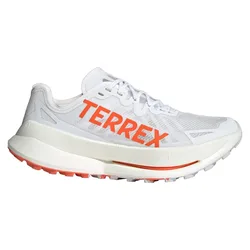 Terrex Agravic Speed Ultra Trail Running Shoes Footwear White / Impact Orange / Dash Grey UK 8 Men