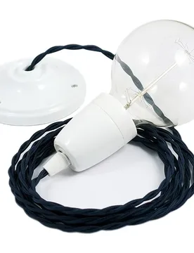 Cables Suspension Luminaire Tm20 2 M Dark Blue / White One Size - Creative - FashionsVida