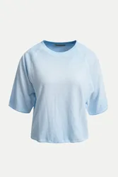T-Shirt mit Raglanärmel Blau XL